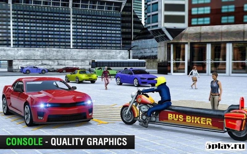 Bus Bike parking & Driving Dead Zombies Rescue 3D 2.2 screenshot 3
