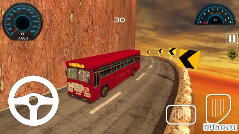 Bus Road Coach: Mountain Simulator screenshot 2