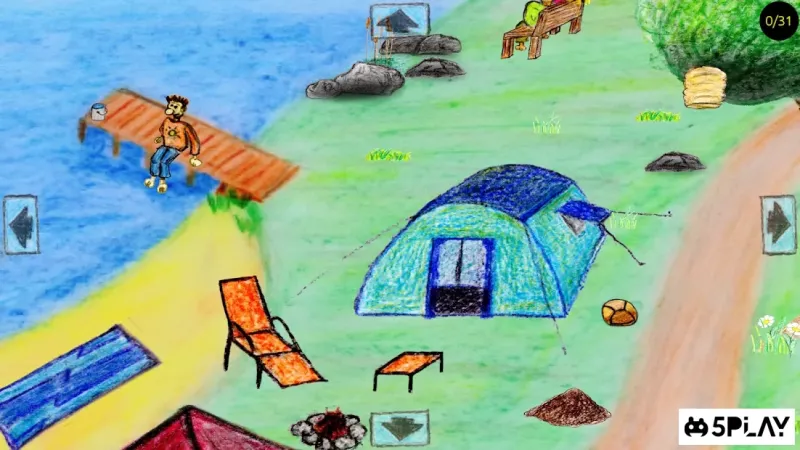 Camping - Wimmelbild für kleine Kinder 1.0.4 screenshot 1