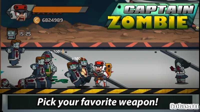 Captain Zombie: Avenger (Shooting Game) screenshot 1