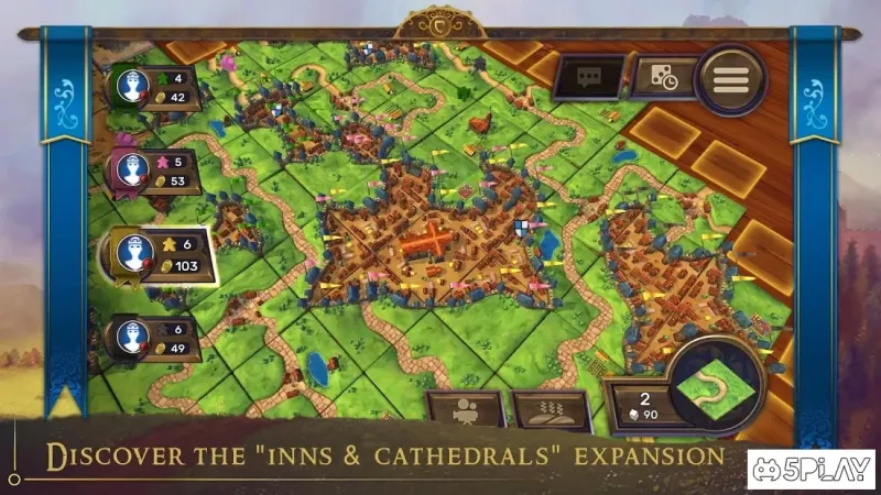 Carcassonne: Official Board Game -Tiles & Tactics 1.10 screenshot 4