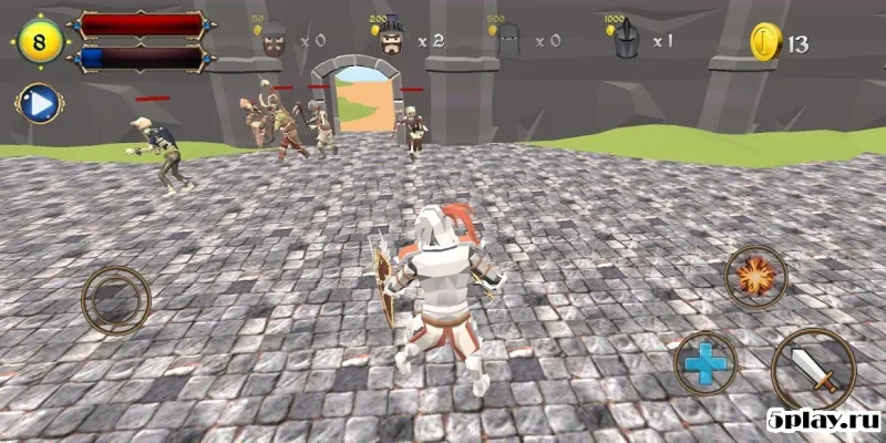 Castle Defense Knight Fight screenshot 4