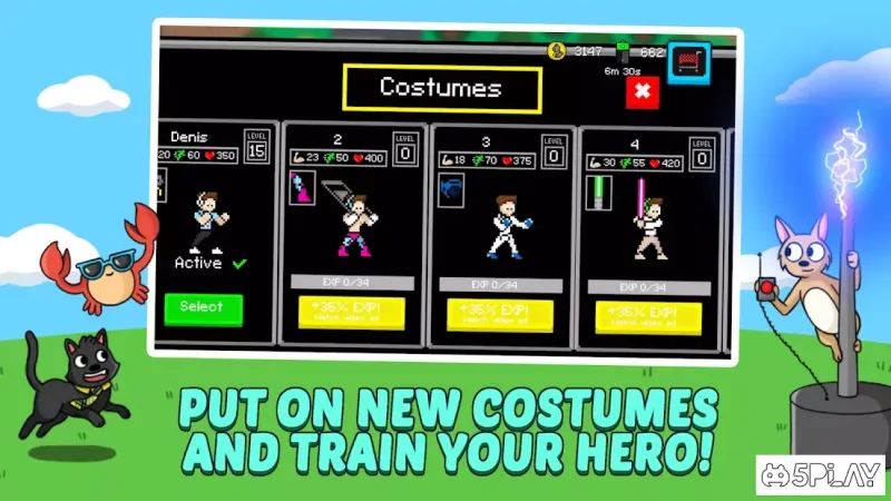 Cats & Cosplay: Superhero TD Battles 2.0.1 screenshot 1