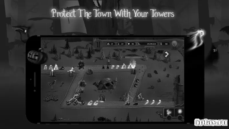 Cemetery Gates TD - Tower Defense screenshot 2