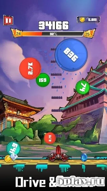 C.G.B - Car Gun Ball screenshot 1