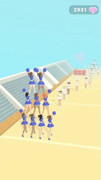Cheerleader Run 3D 0.7.3 screenshot 2
