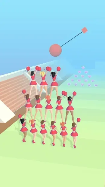 Cheerleader Run 3D 0.7.3 screenshot 3