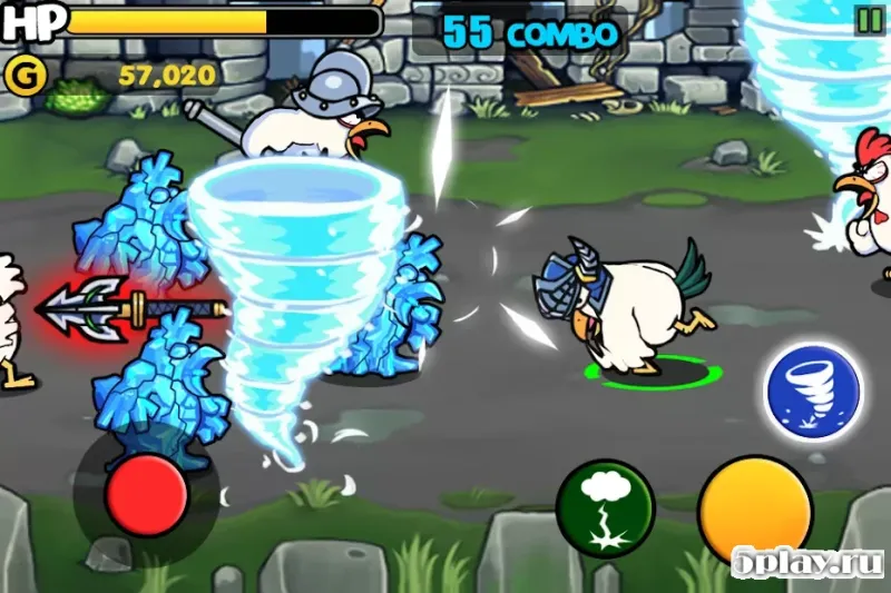 Chicken Revolution : Warrior 1.0.8 screenshot 1