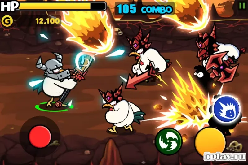 Chicken Revolution : Warrior 1.0.8 screenshot 2