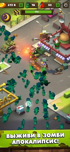 Clicking Dead - Zombie Idle Defense 1.1.5 screenshot 3