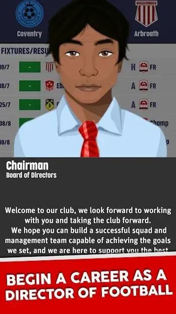 Club Soccer Director 2022 - Футбольный менеджмент 2.0.1 screenshot 1