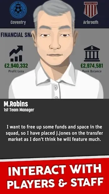 Club Soccer Director 2022 - Футбольный менеджмент 2.0.1 screenshot 4