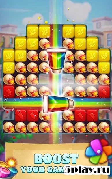 Coloring Book Blast - A Collapse & Color Game 1.0.0 screenshot 1