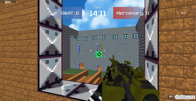 Combat Pixel Arena 3D Multiplayer screenshot 1
