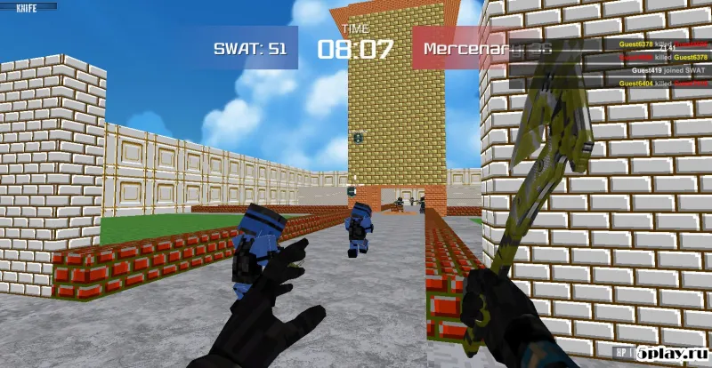 Combat Pixel Arena 3D Multiplayer screenshot 3