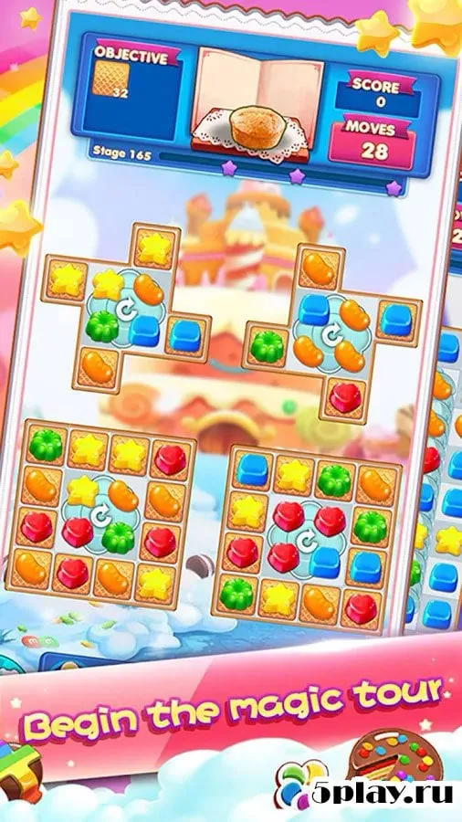 Cookie Crush Tasty Tour screenshot 1