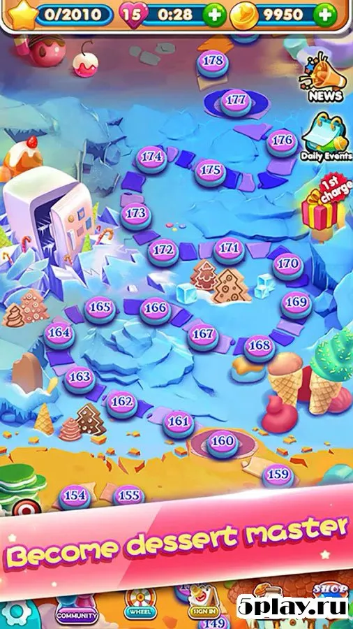 Cookie Crush Tasty Tour screenshot 4