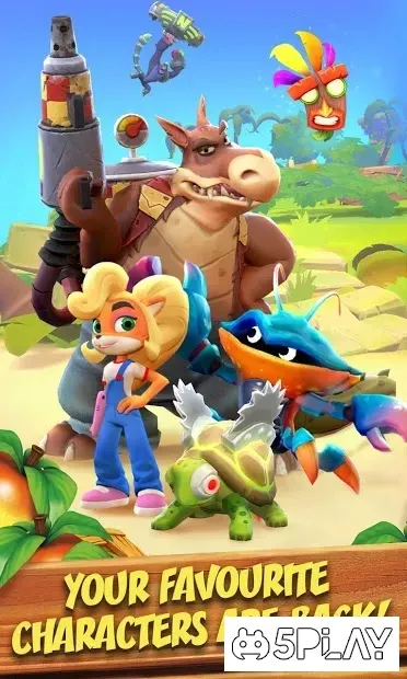 Crash Bandicoot: со всех ног! 1.170.29 screenshot 1