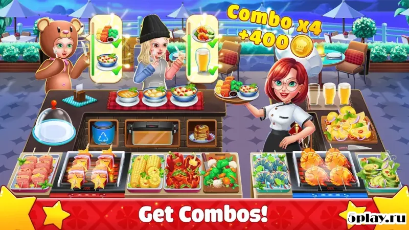 Crazy Cooking: Craze Fast Restaurant Cooking Games screenshot 2