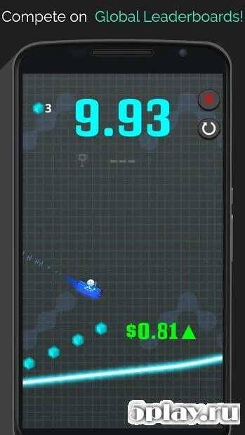 Crypto Rider - Bitcoin and Cryptocurrency Racing screenshot 1