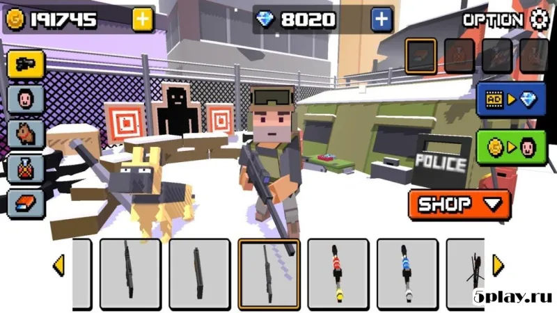 Cube Zombie Hunter screenshot 4