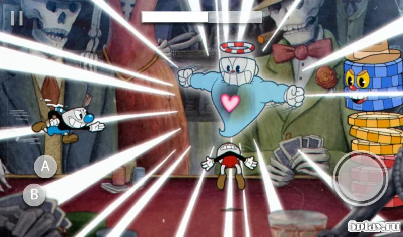 Cuphead Battle : Cagney Carnation v1 screenshot 2