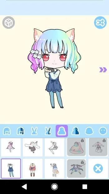 Cute Avatar Maker: Make Your Own Cute Avatar screenshot 2