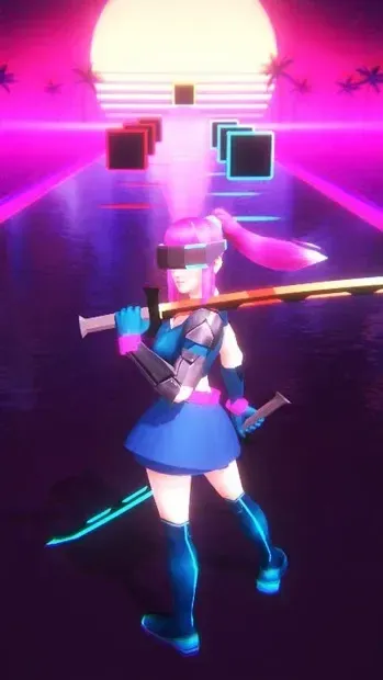 Cyber Beat Ghost Slasher 0.1 screenshot 1