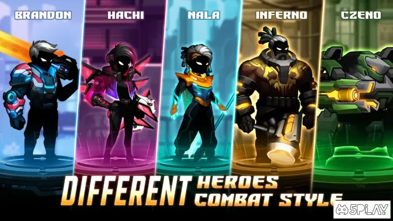 Cyber Fighters: Shadow Legends in Cyberpunk City 1.11.76 screenshot 3