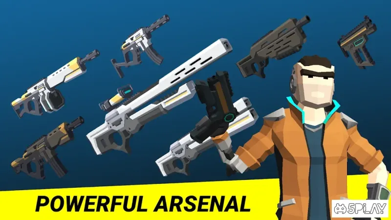 Cyber Fortress: Cyberpunk Battle Royale Frag Squad 1.6 screenshot 2