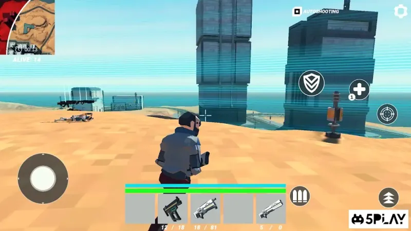 Cyber Fortress: Cyberpunk Battle Royale Frag Squad 1.6 screenshot 4