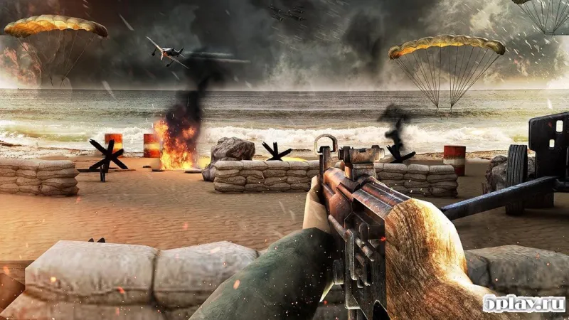 D Day World War II Commando Survival Shooting screenshot 2