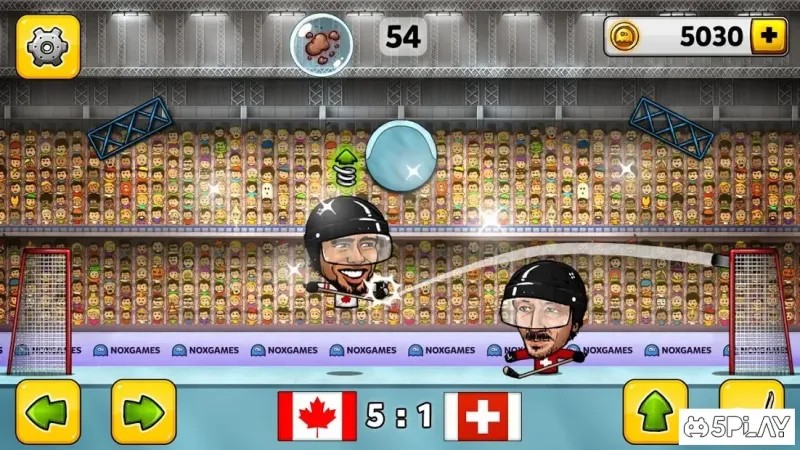 🏒 паппет хоккей с шайбой: голова пруда 🏆 1.0.29 screenshot 3