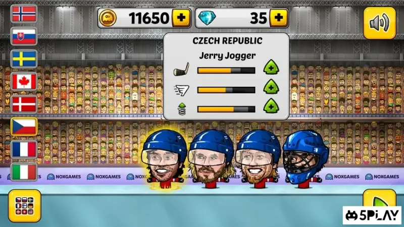 🏒 паппет хоккей с шайбой: голова пруда 🏆 1.0.29 screenshot 4