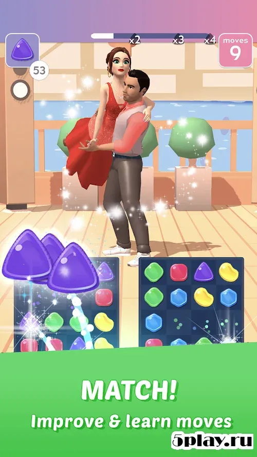 Dancing Diaries: Match 3 Story screenshot 4