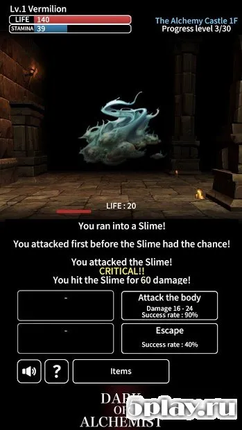Dark of Alchemist - Dungeon Crawler RPG screenshot 2
