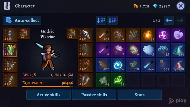 Darkrise - Pixel Classic Action RPG 0.25.7 screenshot 4