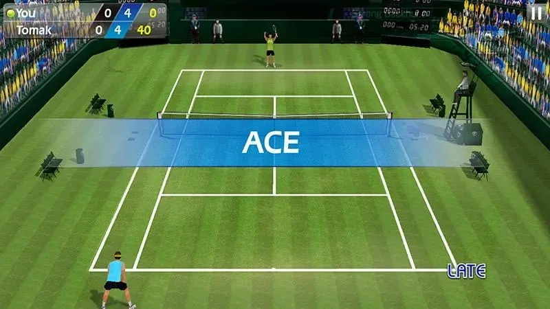 Теннис пальцем 3D - Tennis 1.8.4 screenshot 1