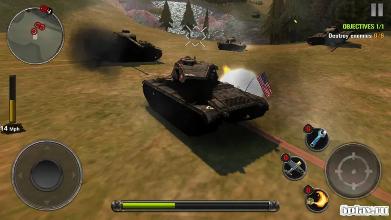 Танки BATTLE: МИРОВОЙ ВОЙНЫ 2 v1.32 screenshot 3