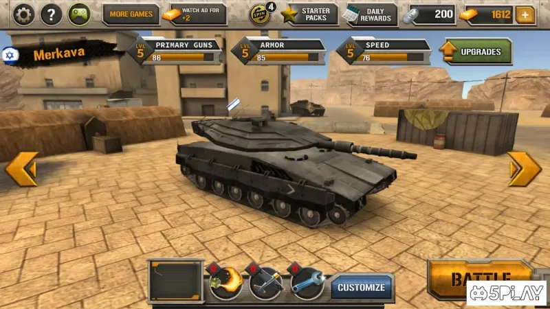 Танковая сила: Герой войны 1.21 screenshot 1