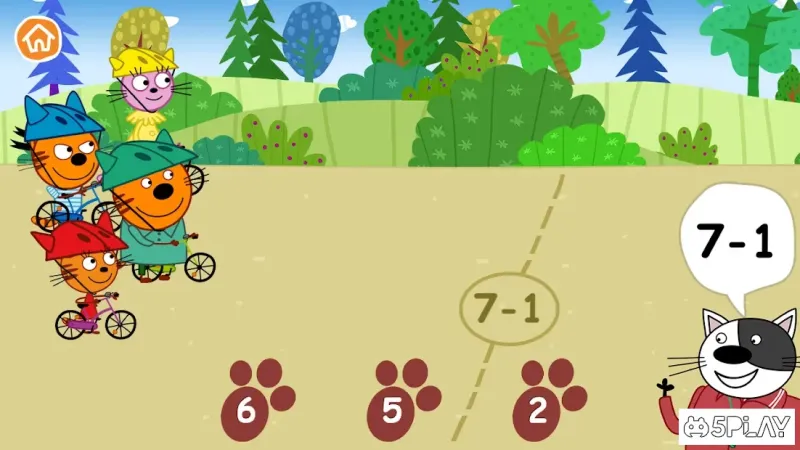 Три кота. Развивающие игры 4.4 screenshot 1