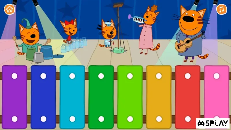 Три кота. Развивающие игры 4.4 screenshot 3