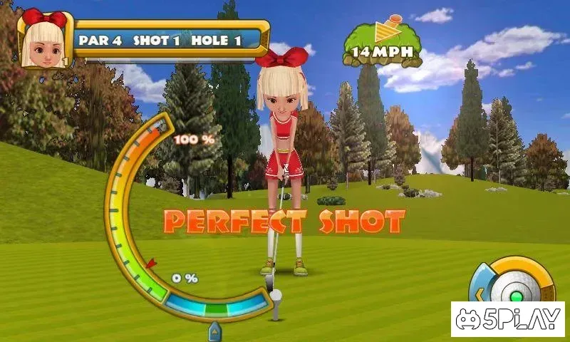 Турнир по гольфу - Golf 1.5 screenshot 2