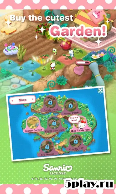 Hello Kitty's Garden / Сад Hello Kitty 1.0.1 screenshot 4