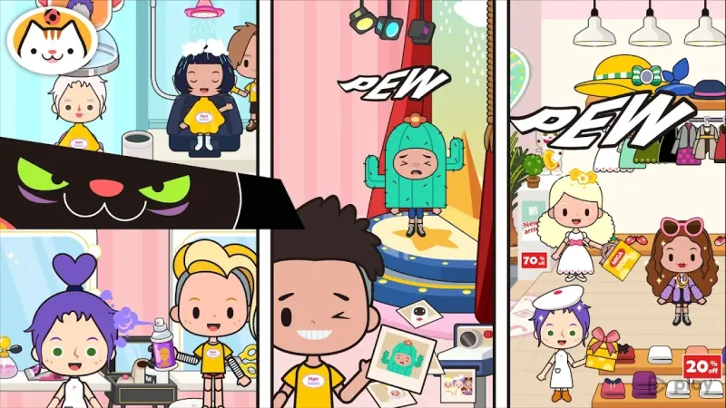 Мой город - Miga Town 1.8 screenshot 2