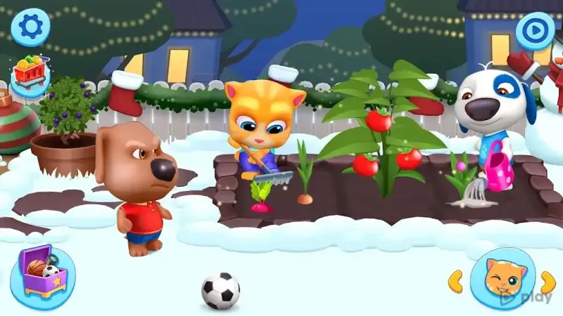 Мой Говорящий Том: Друзья 3.9.2.12822 screenshot 2