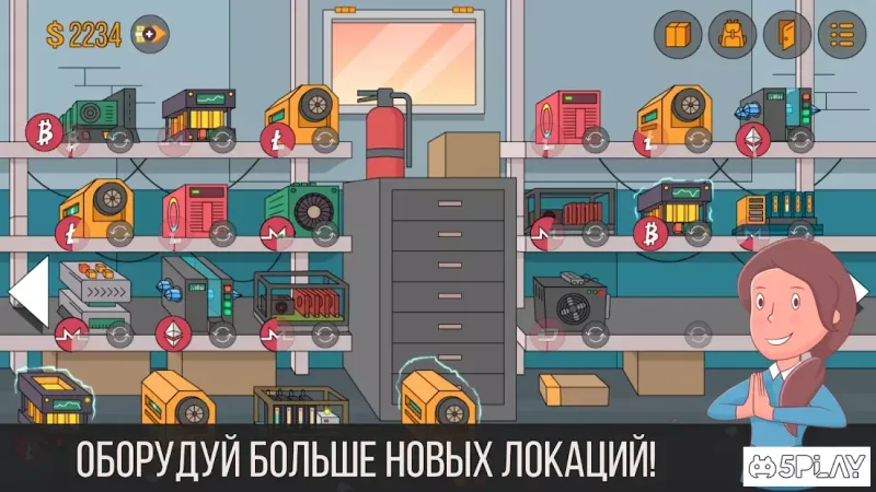 Майнер - симулятор жизни, бизнес игра, кликер 0.8.10 screenshot 4