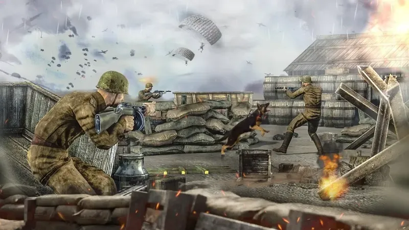 Зов Мужества: Мировая Война 2 Экшн-Игра 1.0.34 screenshot 2