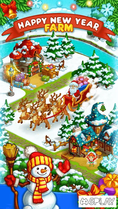 Новогодняя ферма Деда Мороза 2.25 screenshot 3