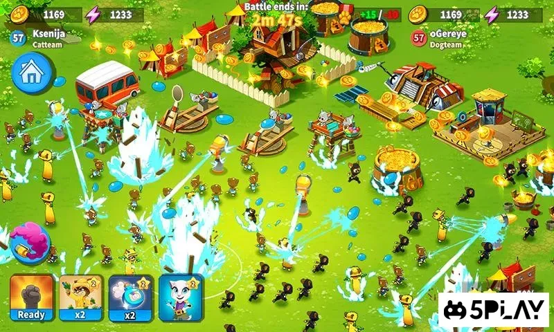 Говорящий Том: водная битва 1.8.11 screenshot 4